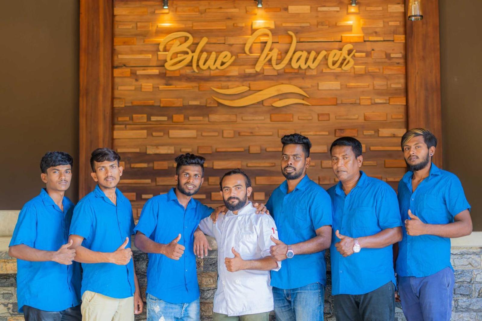 Blue Waves Kite Surfing Beach Resort Kalpitiya Eksteriør bilde